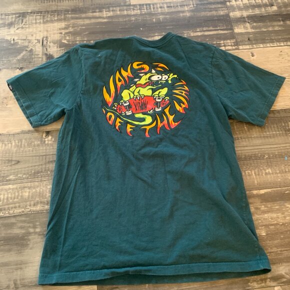 Vans t-shirt.  Boys sz XL.  Sz 14 - Picture 2 of 5